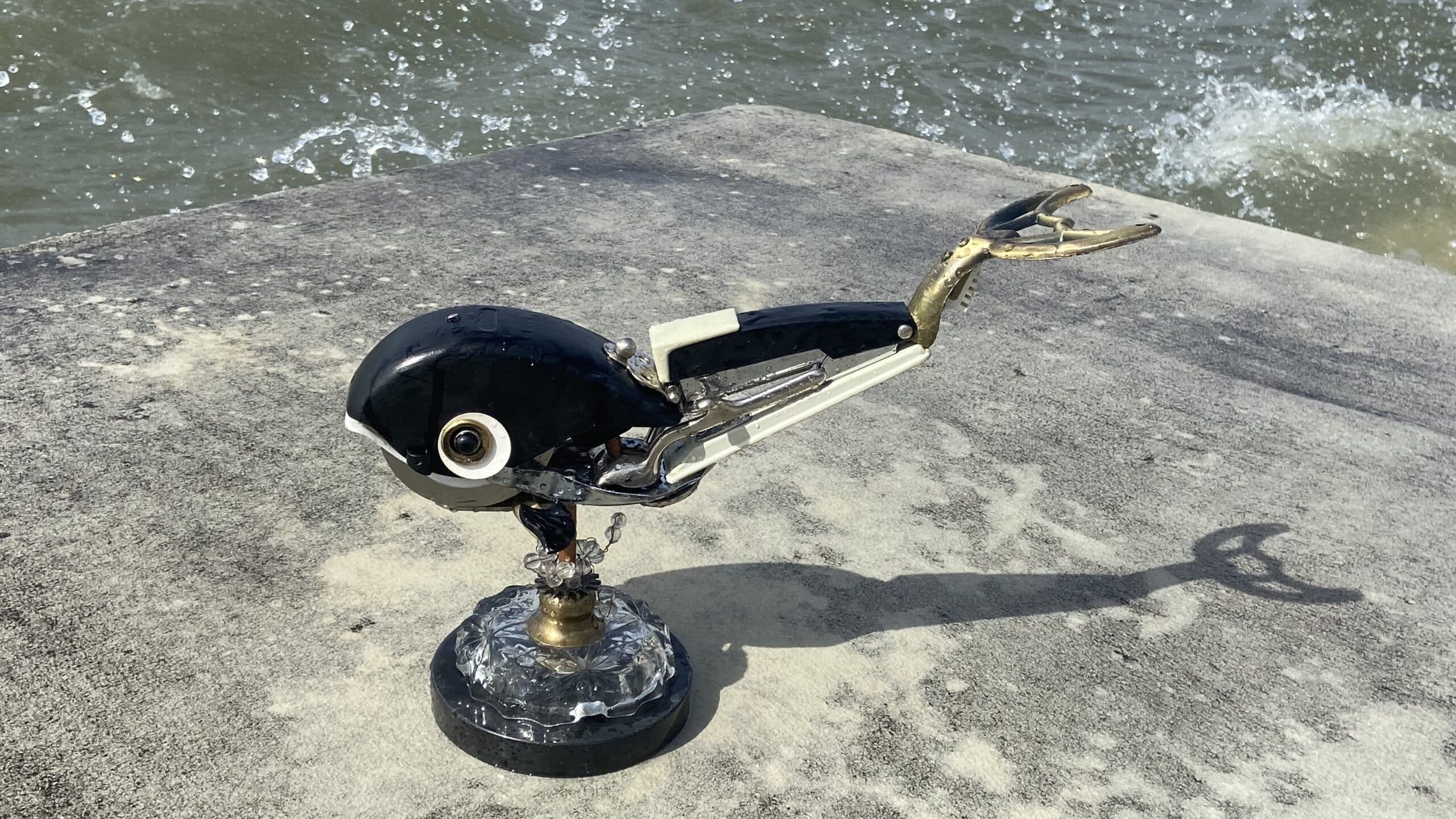 Sculpture, Baleine noire
