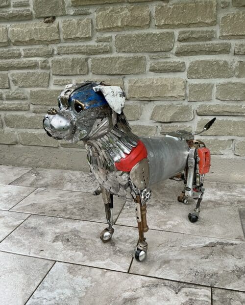 Sculpture, Boxer, Nathalie Trepanier