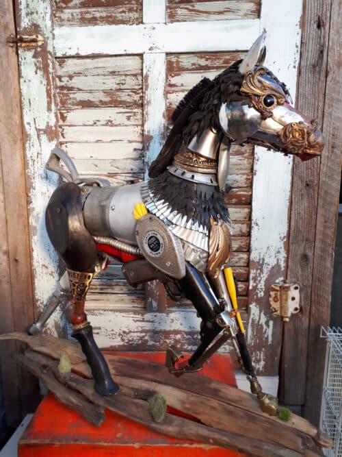 Sculpture, Mustang, Nathalie Trepanier